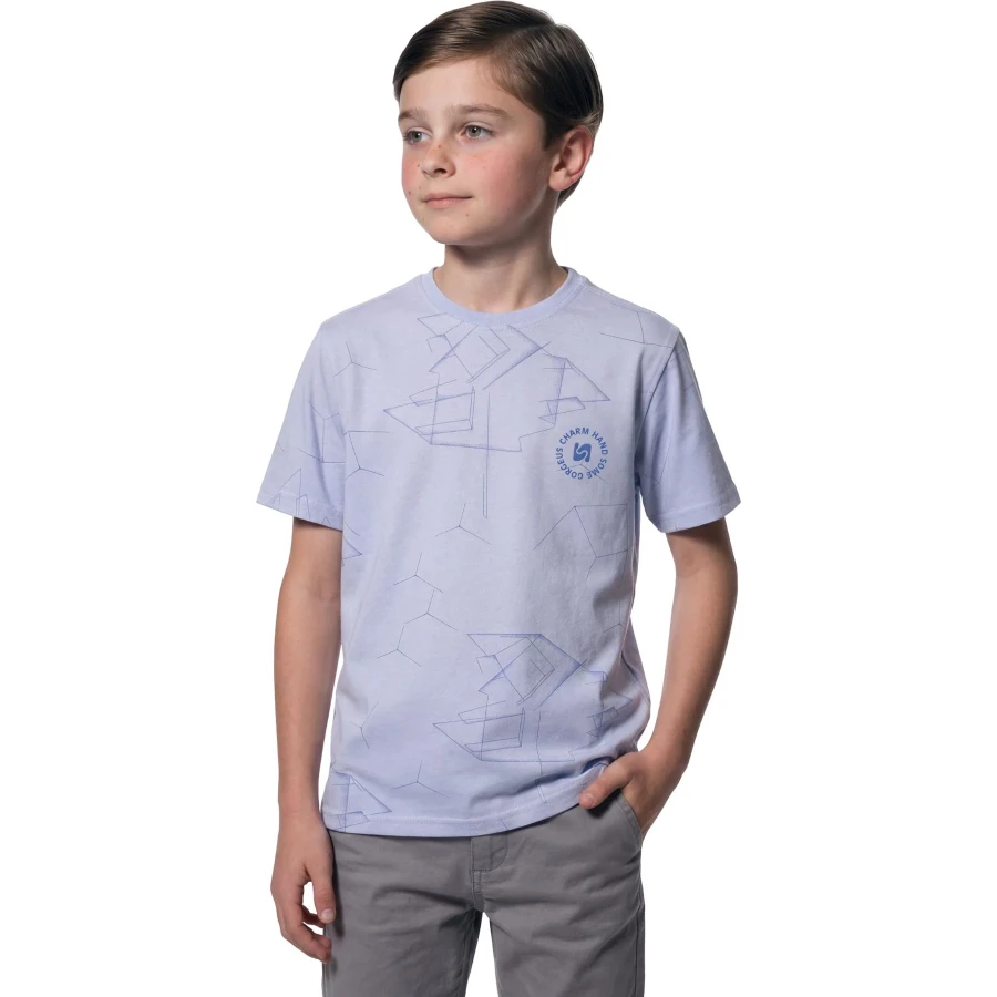 0 YAKA DESENLİ TİŞÖRT 13Y,14Y,15Y,16Y Erkek