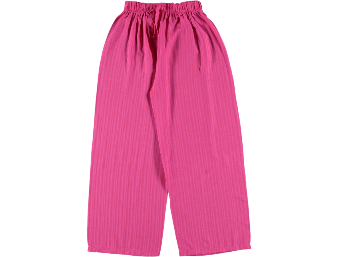 POPLİN ÇİZGİLİ BAYAN PANTOLON ETEK S/XXL