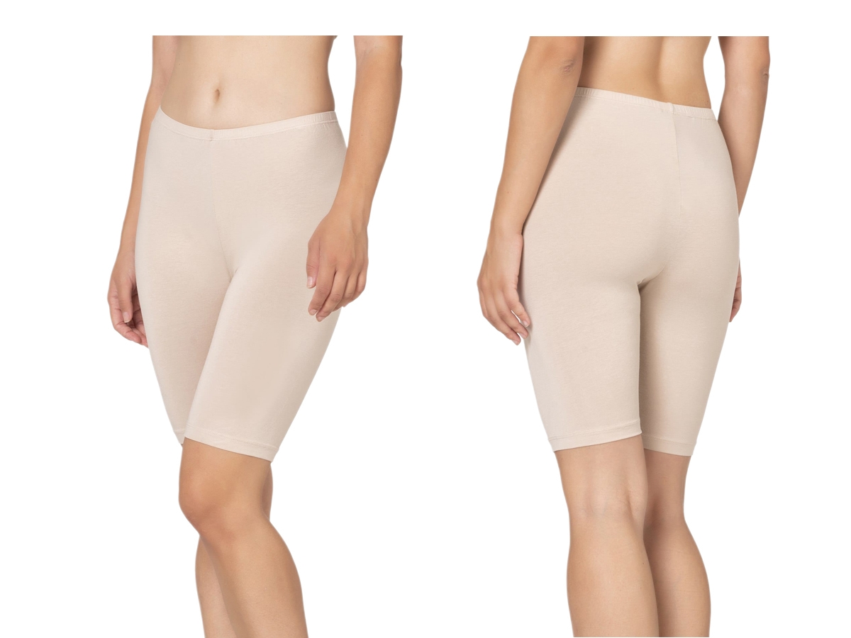 2XL TAŞ LİKRALI MODAL DİZ ÜSTÜ BAYAN TAYT