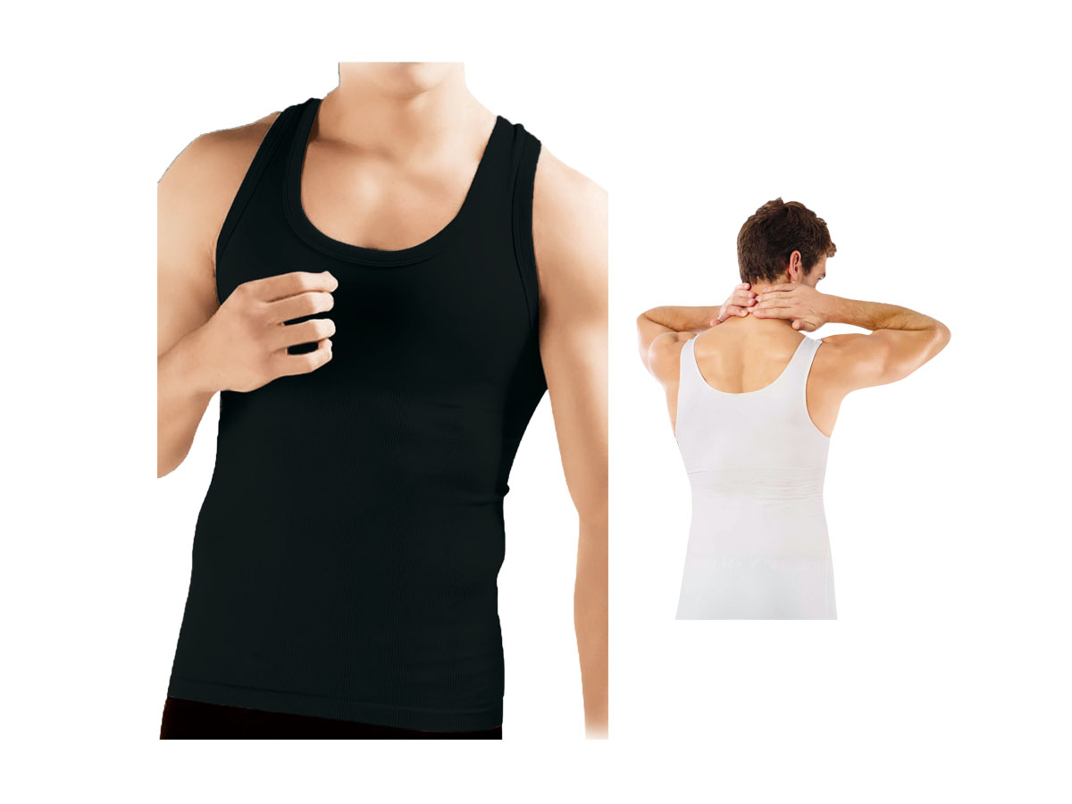 XL SİYAH ERKEK KORSE ATLET