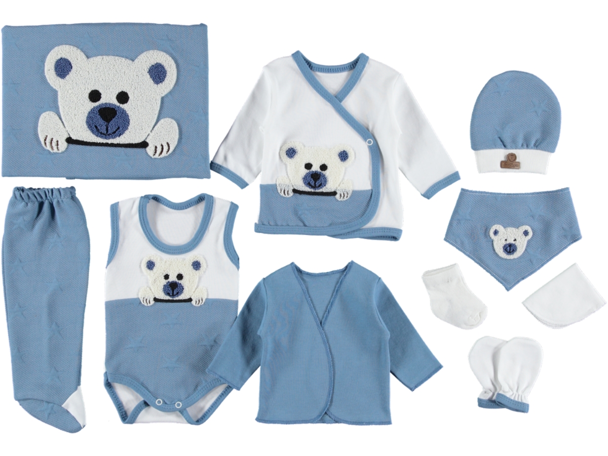 UNİ 10 LU ORGANİK PANDA LÜX SET