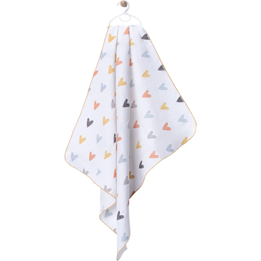 80*90CM KALPLİ MÜSLİN BATTANİYE  1 Ay,2 Ay,3 Ay,6 Ay,9 Ay,12 Ay,18 Ay Uni