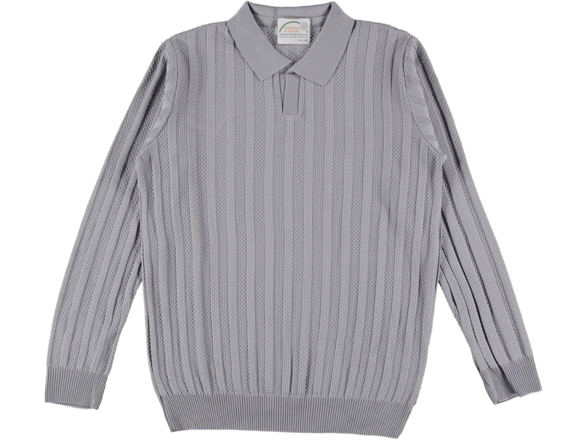 AÇIK POLO YAKA ERKEK KAZAK M/XXL