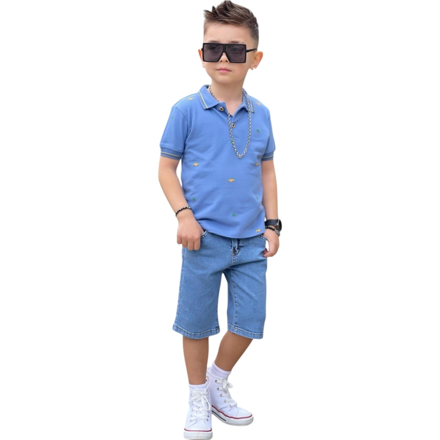 ARABA BASKILI LACOSTE TAKIM  2/5 YAŞ