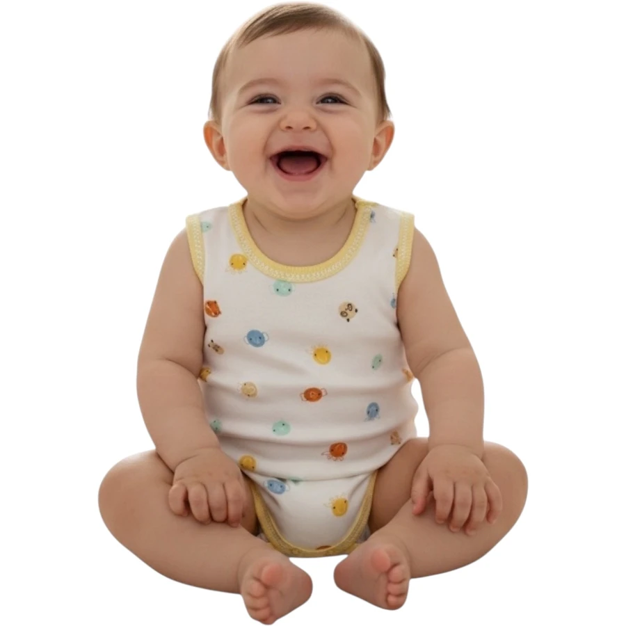 EMOJİ BASKILI ASKILI ÇITÇTILI BADİ 12/36 AY