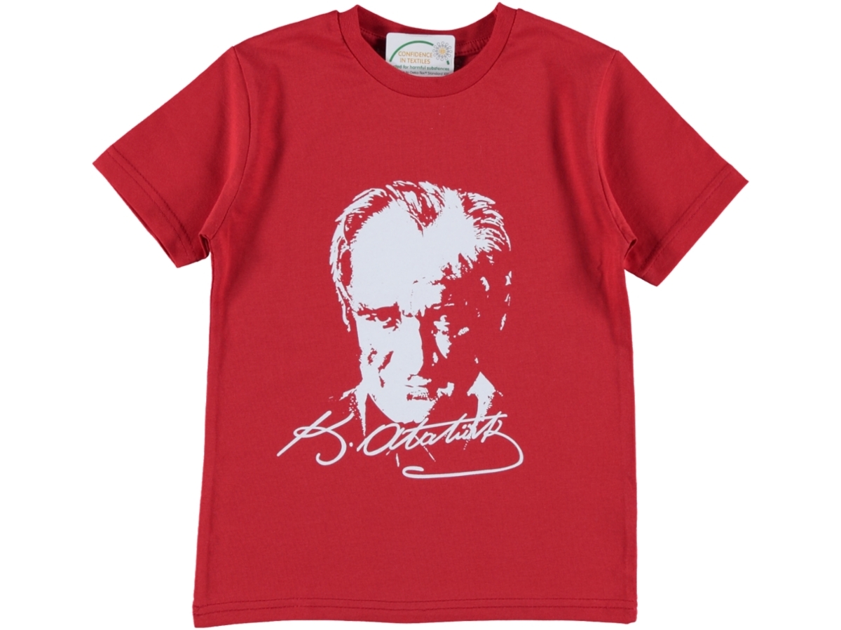ATATÜRK BASKILI TİŞÖRT 6/9 YAŞ 