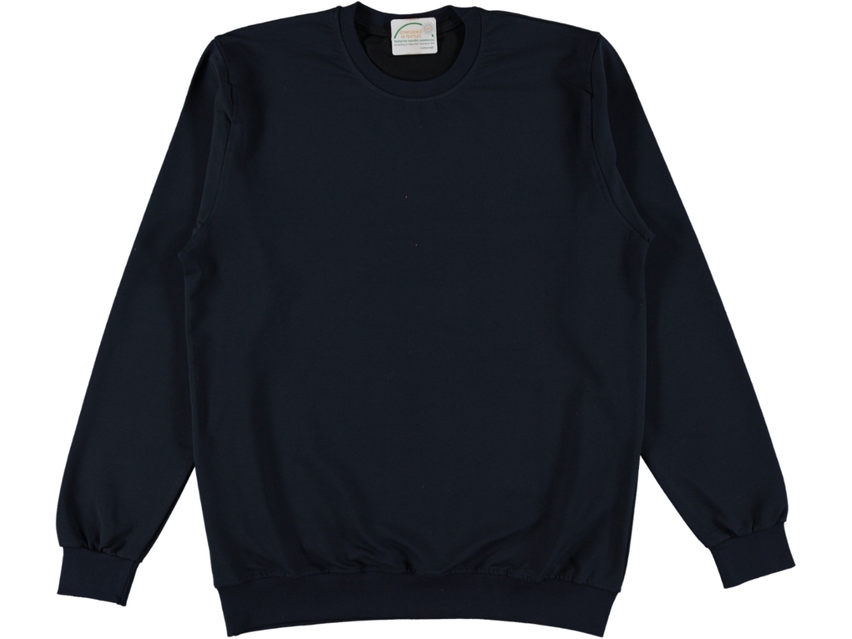 BATTAL SIFIR YAKA İKİ İP KOMPAK ERKEK SWEAT 2XL/6XL