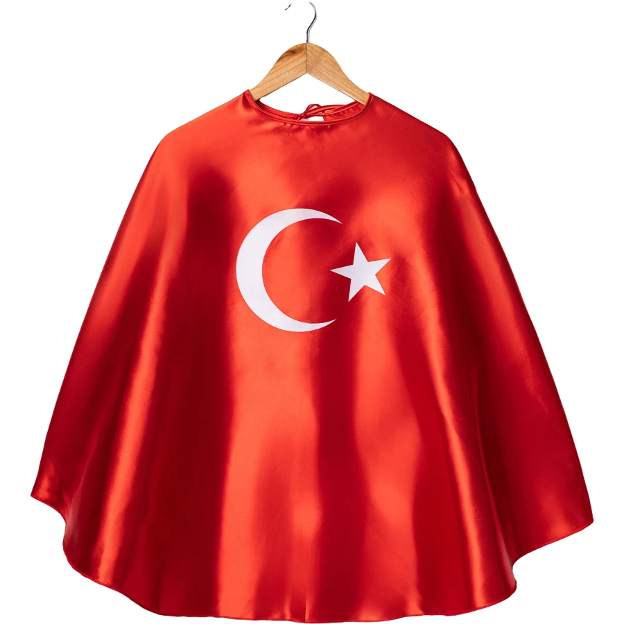 BAYRAK PELERİN BÜYÜK BOY 9/12 YAŞ
