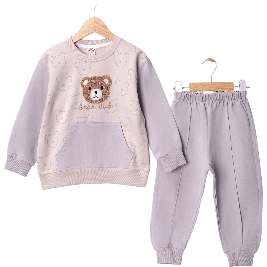 BEAR AYI SÜZİNE NAKIŞLI İKİLİ TAKIM 12 Ay,2Y,3Y,4Y Erkek