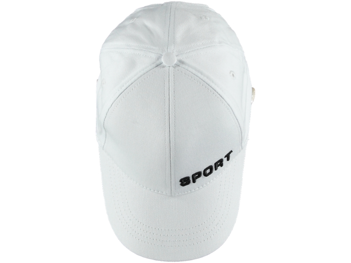 BEYAZ SPORT NAKISLI SAPKA
