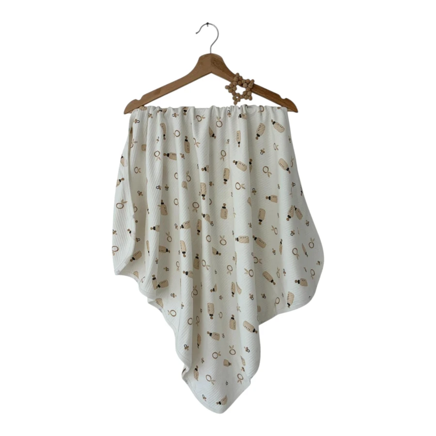 BİBARON RAPORLU PENYE BATTANİYE ÇİFT KAT 80X90 %100 PAMUK   1 Ay,2 Ay,3 Ay,6 Ay,9 Ay,12 Ay Uni