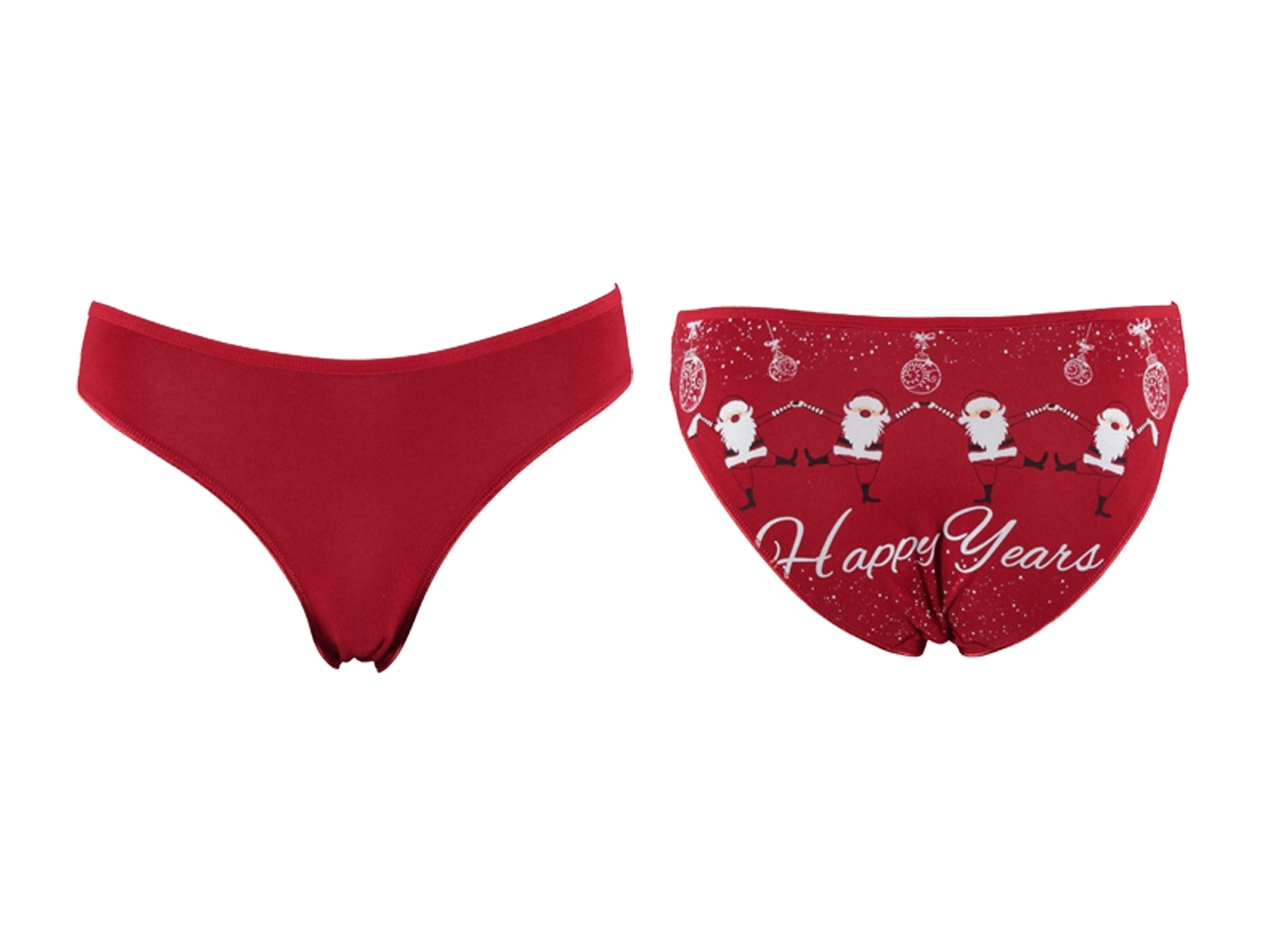 BIKINI ARKA BASKILI KÜLOT M
