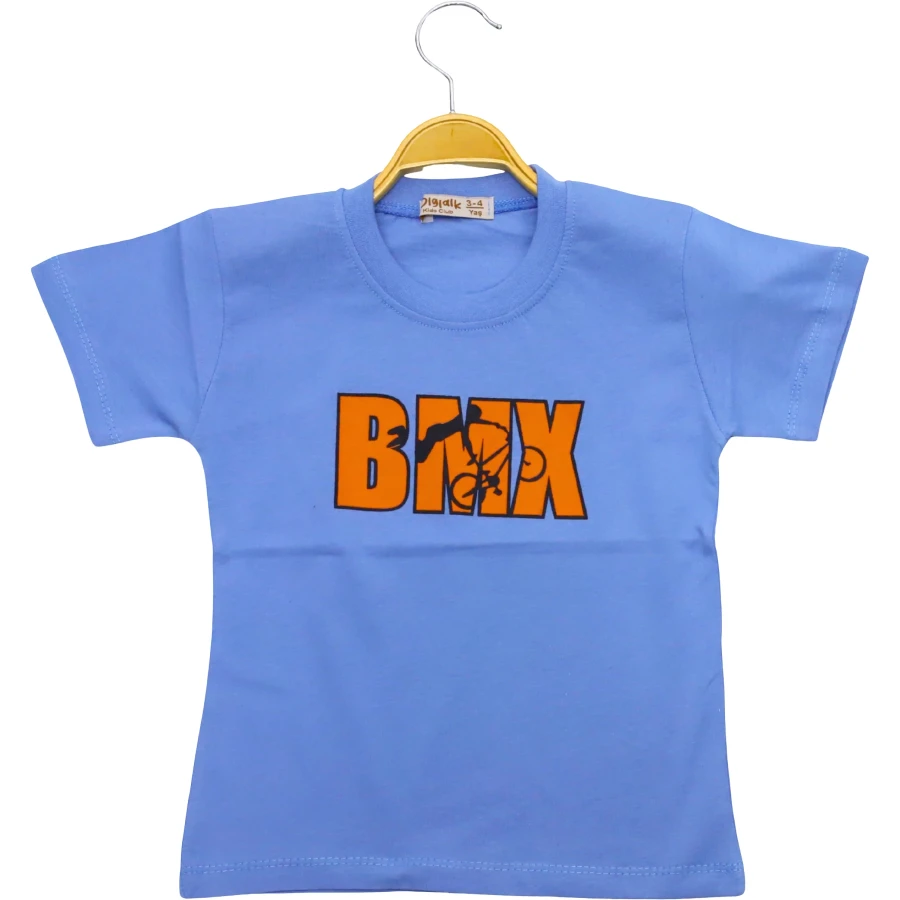 BMX BİSİKLET ÖN ARKA BASKILI SÜPREM KIZ TİŞÖRT 3/11 YAŞ
