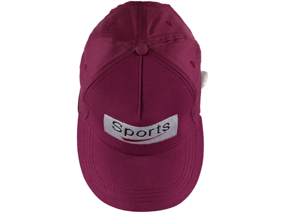 BORDO SPORTS2 NAKIŞLI ŞAPKA