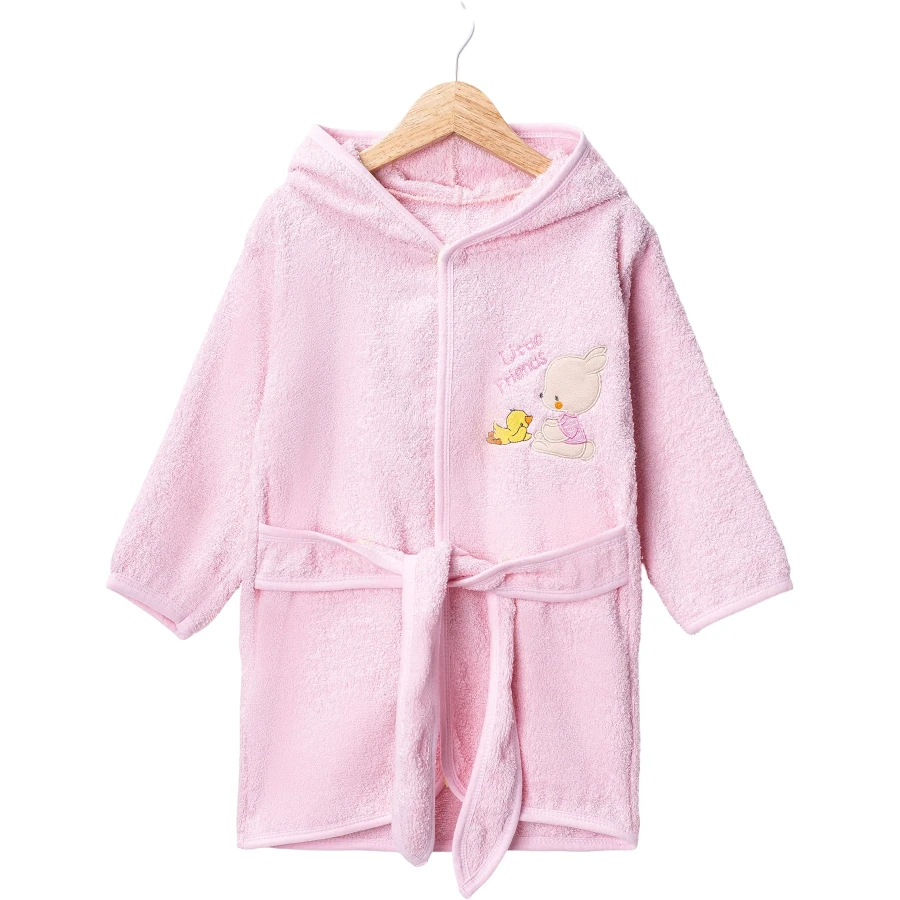 LİTTLE FRİENDS NAKIŞLI BORNOZ 2/3 YAŞ