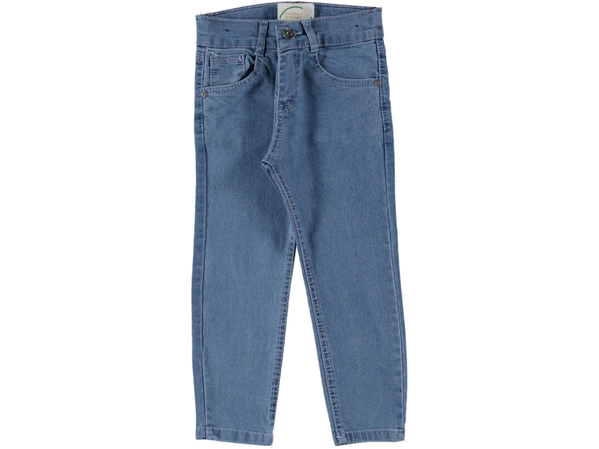 BUZ MAVİSİ KOT PANTOLON 6/12 YAŞ