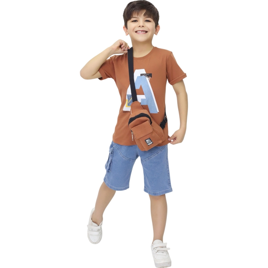ÇANTALI 2Lİ ERKEK TAKIM 6Y,7Y,8Y,9Y Erkek