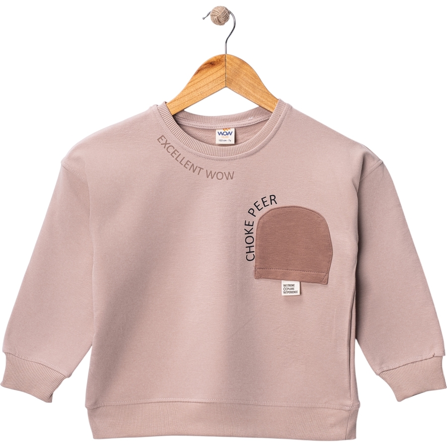 CHOKE TERS CEPLİ SWEAT 5Y,6Y,7Y,8Y Erkek