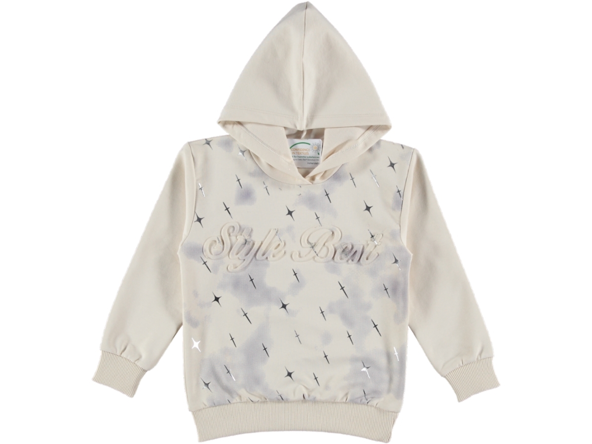 ÇOCUK GOFRA KAPŞONLU SWEAT 5/8 YAŞ