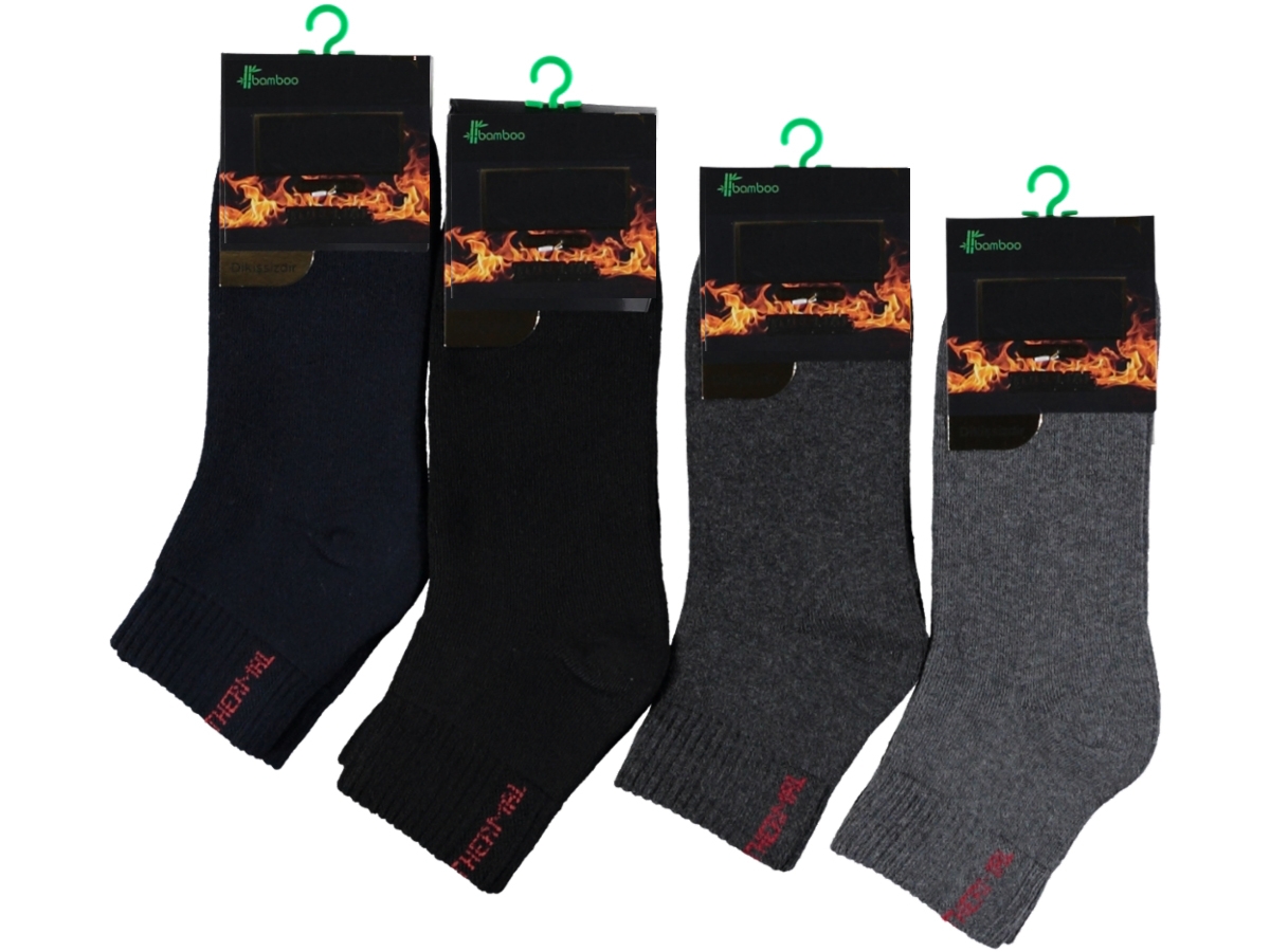 DİKİŞSİZ BAMBU TERMAL ERKEK PATİK