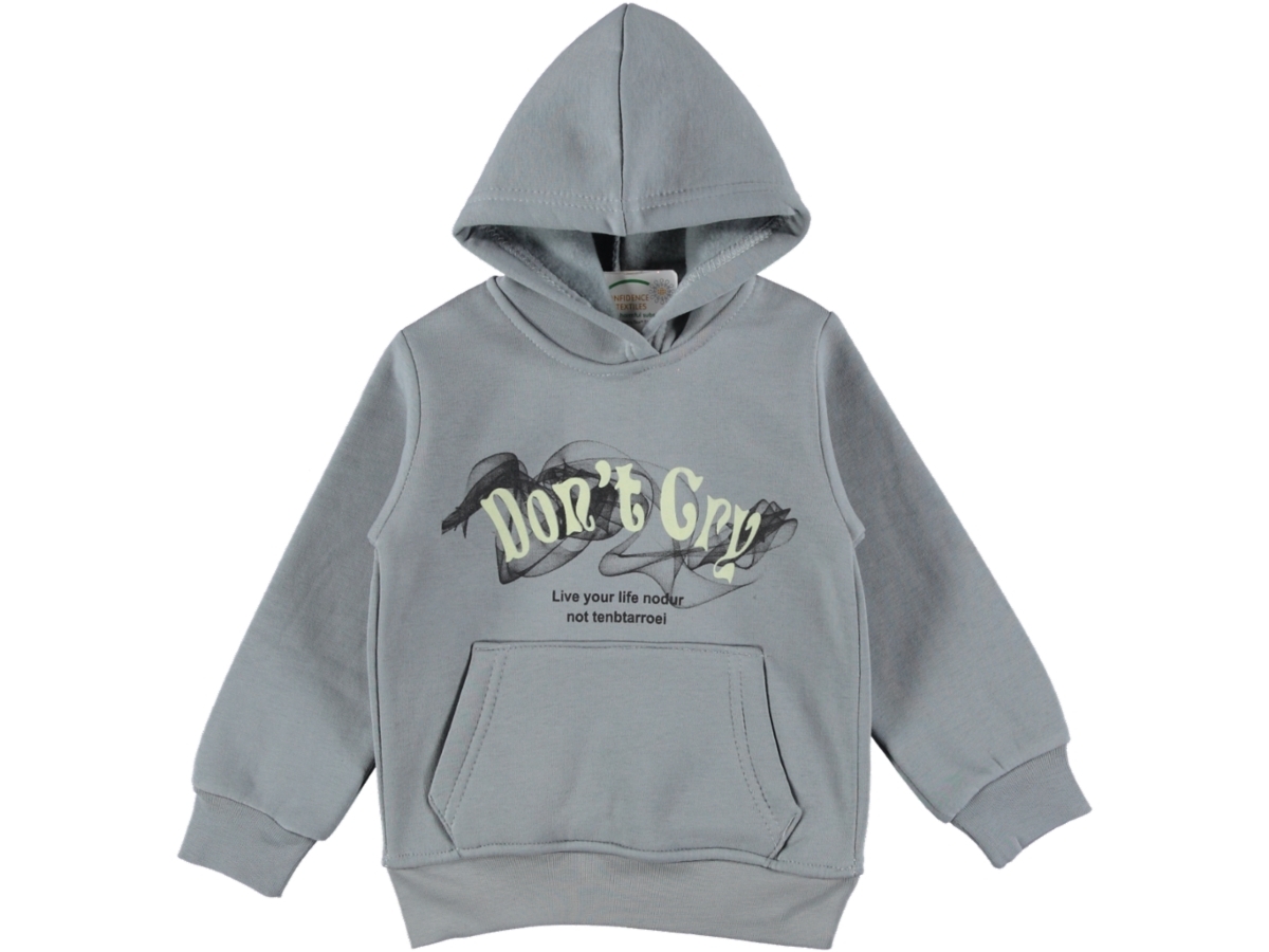 DONT CRY BASKILI ÜÇ İP ERKEK SWEAT 3/7 YAŞ