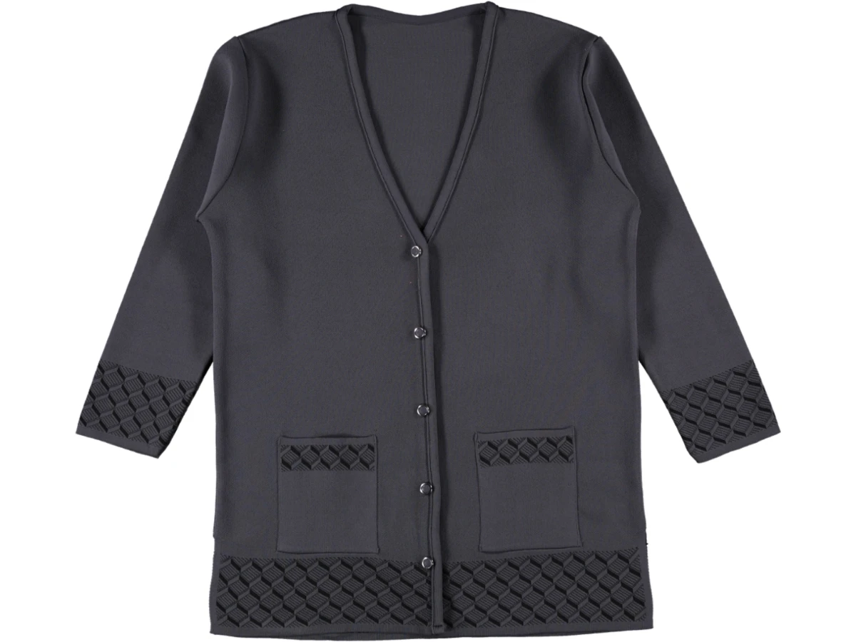 DÜZ PİKE KISA CEKET L/XL