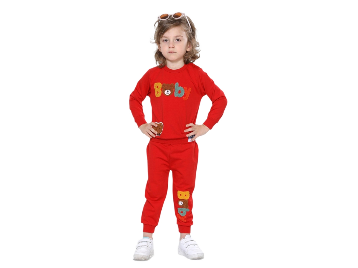ERKEK BEBE BABY SÜZÜNE NAKIŞLI ARMALI ERK TK 6/24 AY