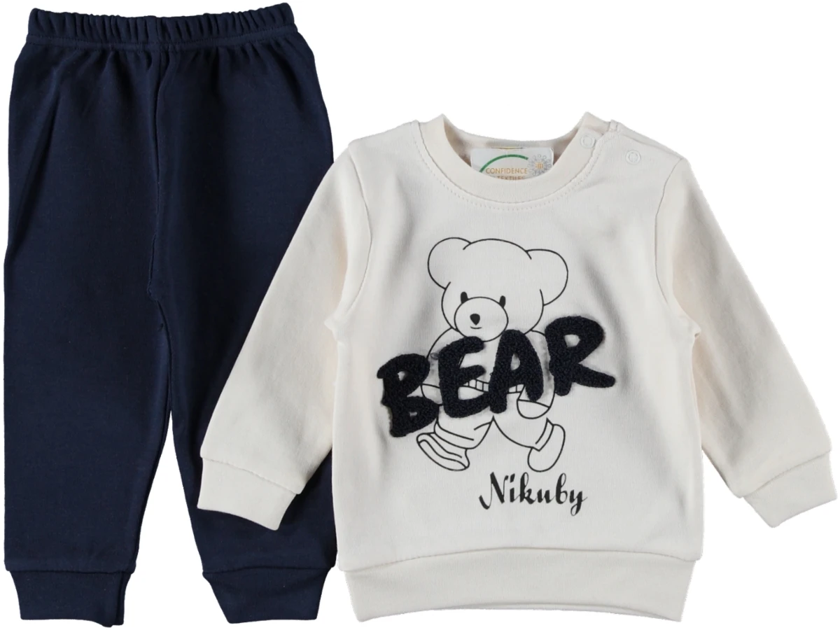 BEAR AYICIK NAKIŞLI PAKETTE ERKEK TAKIM 9/18 AY
