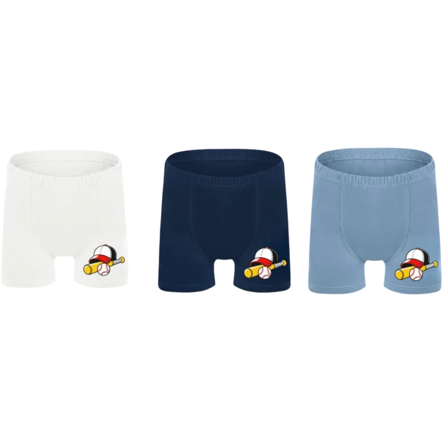 ERKEK ÇOCUK BASKILI BOXER 8Y,9Y Erkek