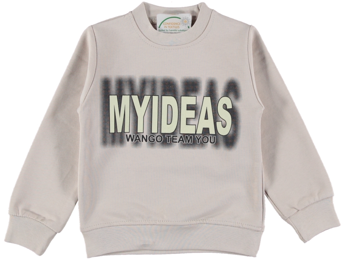 MYIDEAS BASKILI İKİ İP ERKEK SWEAT 3/7 YAŞ