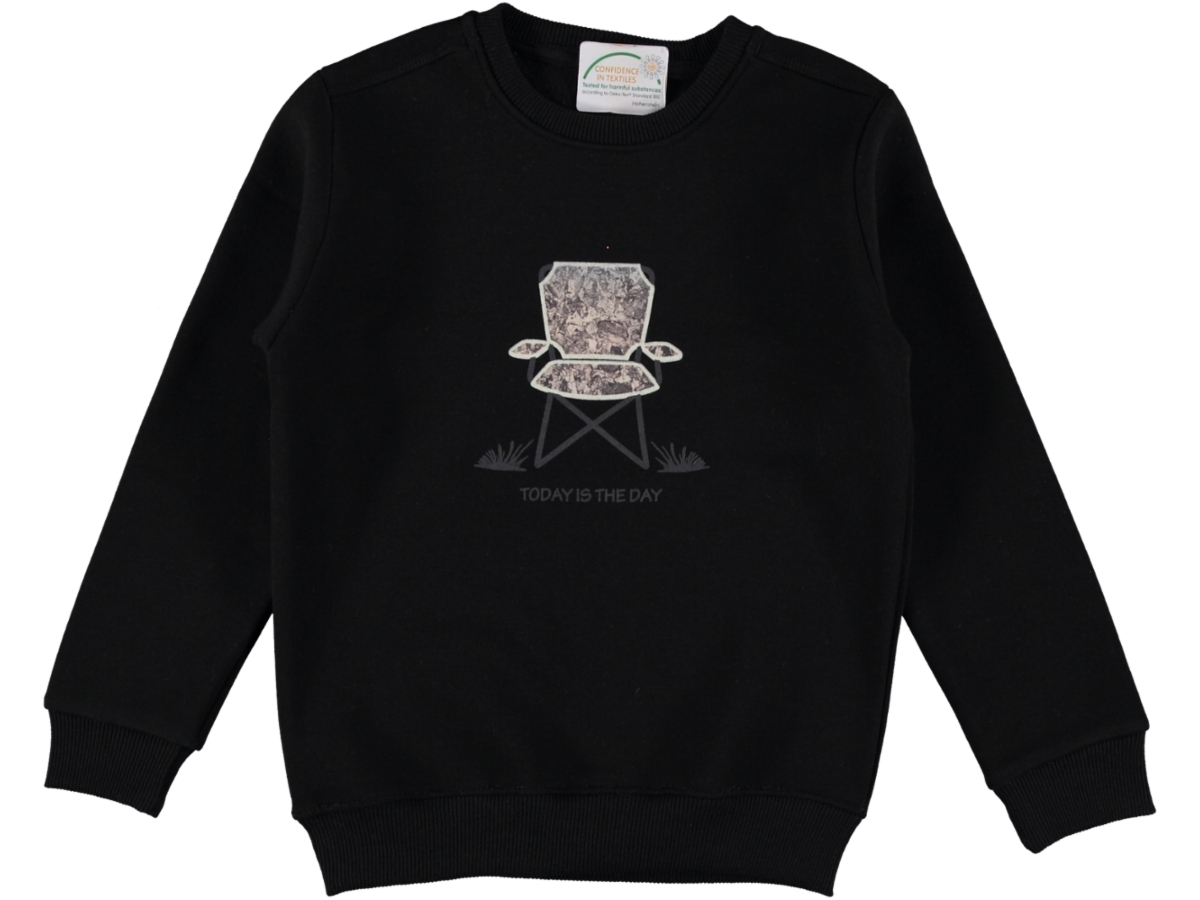 SANDALYE BASKILI ÜÇ İP ERKEK SWEAT 9/12 YAŞ