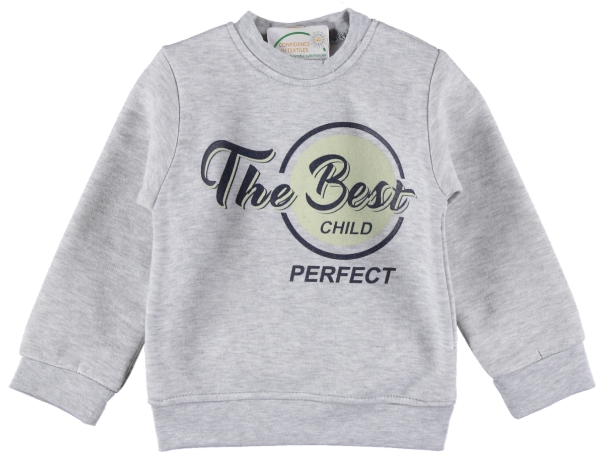 THE BEST BASKILI ÜÇ İP ERKEK SWEAT 3/7 YAŞ