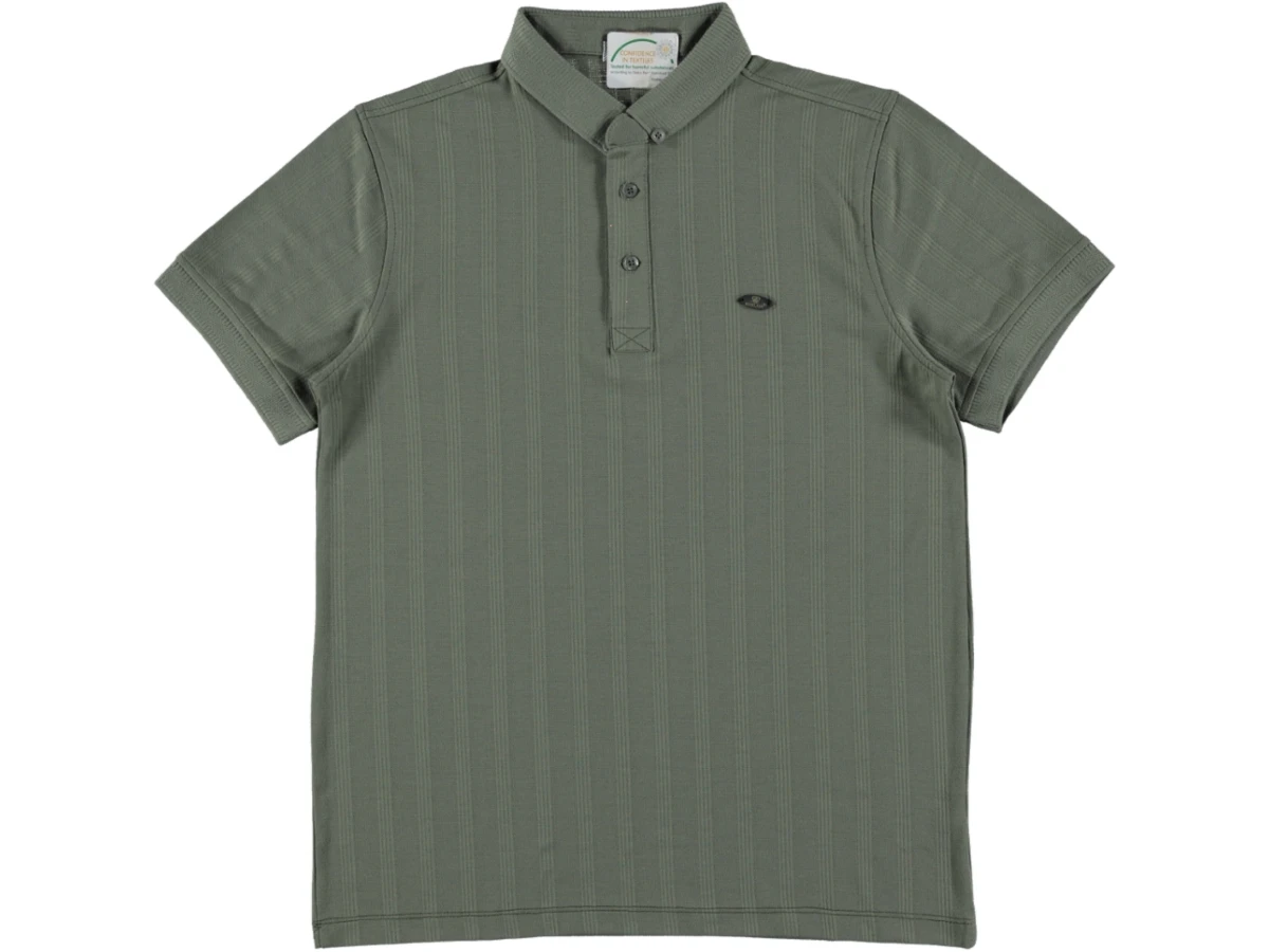 ERKEK JAKAR YAKALI TSHIRT S/2XL