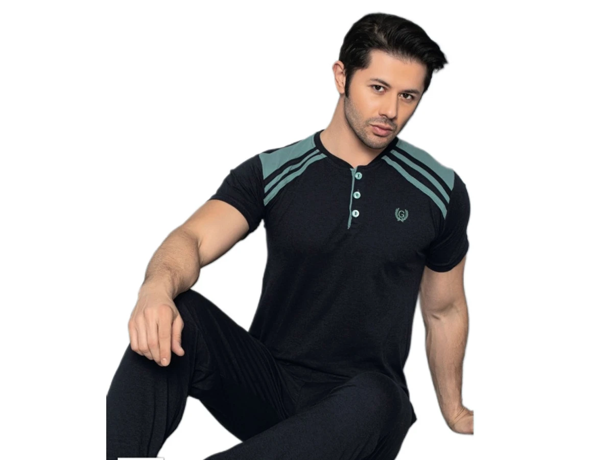 KISA KOL ERKEK PİJAMA TAKIM M/2XL