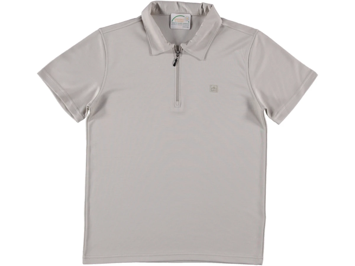 OYSHO YARIM FERMUARLI ERKEK TİŞÖRT S/2XL