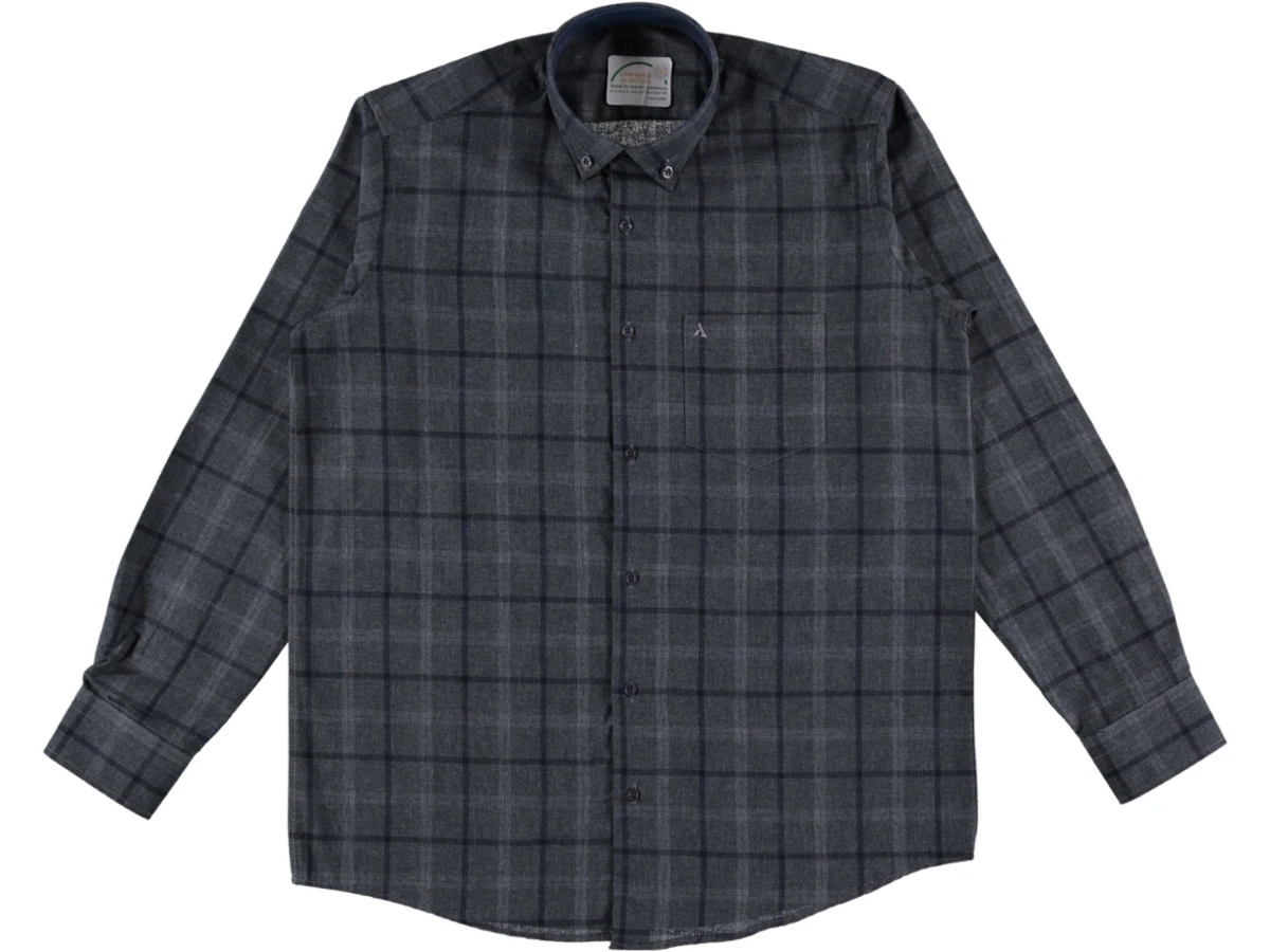 POLİKETEN UZUN KOLLU ERKEK GÖMLEK M/2XL