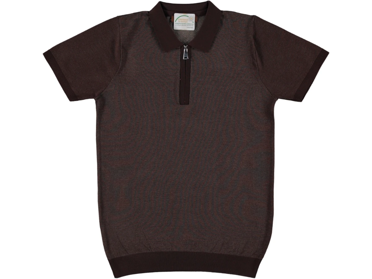 ERKEK POLO YAKA FERMUARLI  TSHIRT