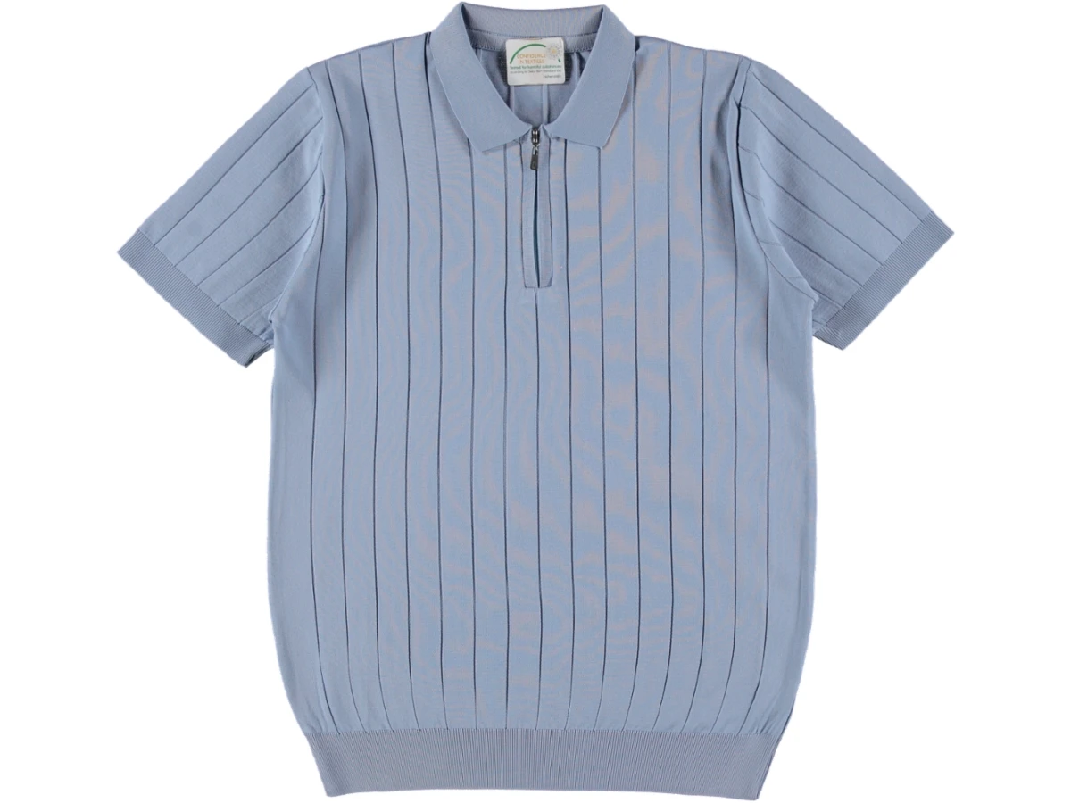 ERKEK POLO YAKA FERMUARLI  TSHIRT S/XXL