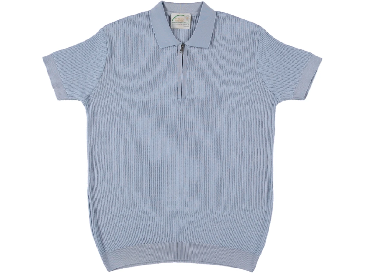 POLO YAKA FERMUARLI ERKEK TİŞÖRT S/XXL