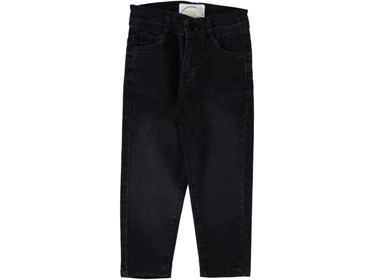 ERKEK RİKRALI KOT PANTOLON  3/7YAŞ