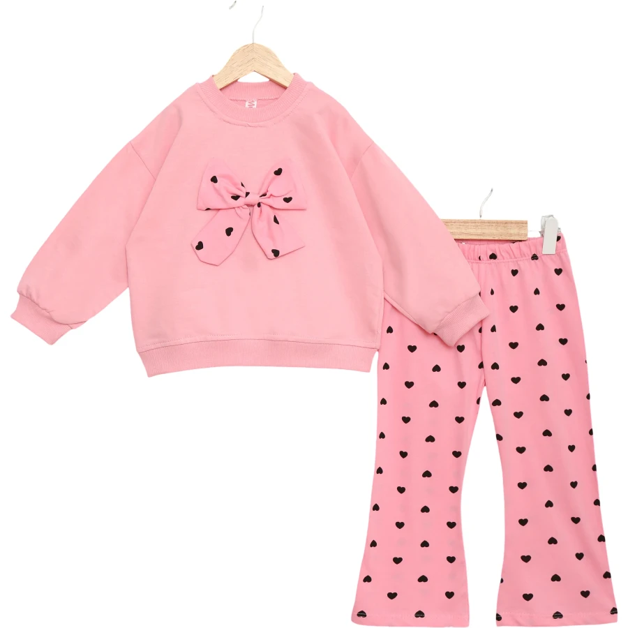FİYONK AKSESUARLI TAKIM 2Y,3Y,4Y,5Y Kız