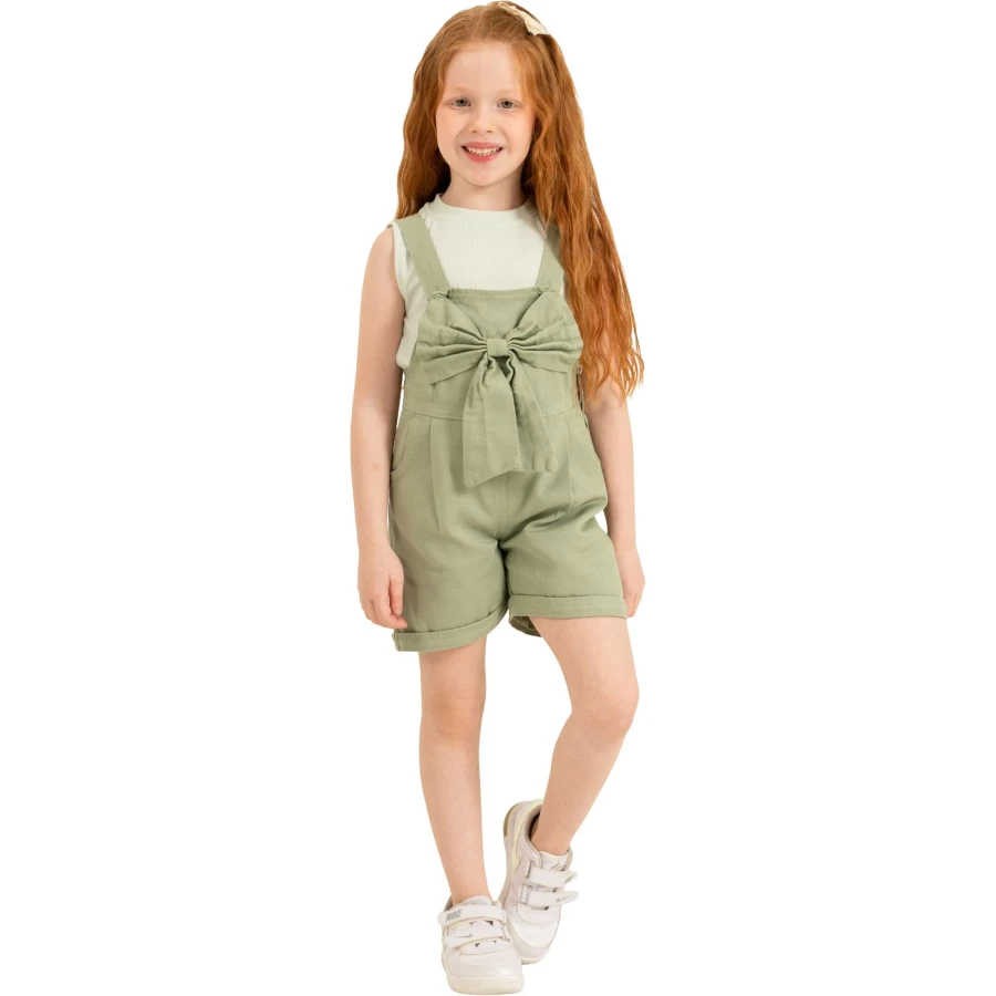 FİYONK GABARDİN SALOPET  4Y,5Y,6Y,7Y Kız