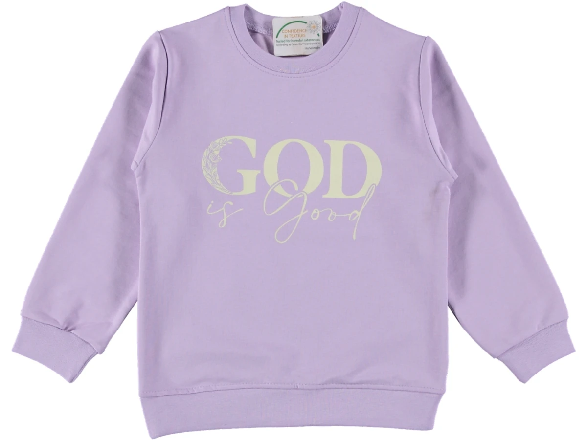 GOOD İS GOOD BASKILI İKİ İP KIZ SWEAT 3/7 YAŞ