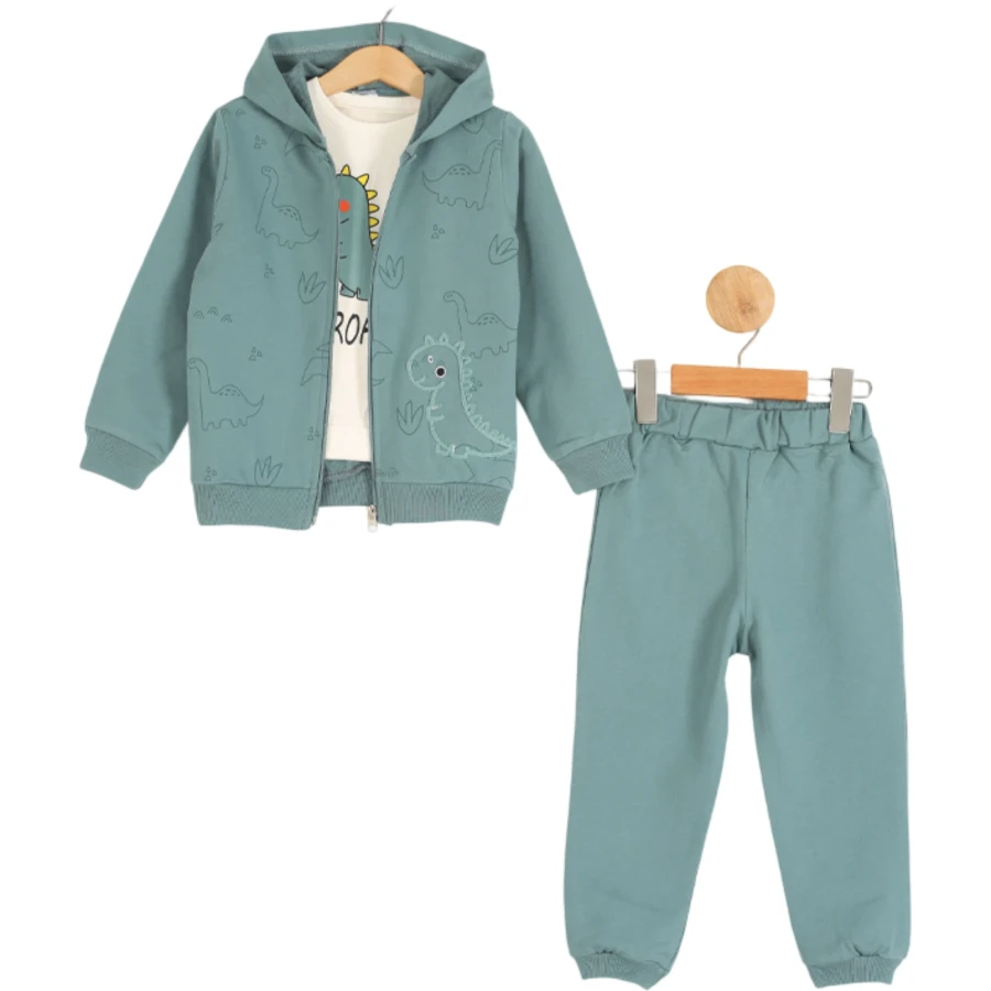 İKİ İPLİK ÜÇLÜ TAKIM 12 Ay,2Y,3Y,4Y Erkek