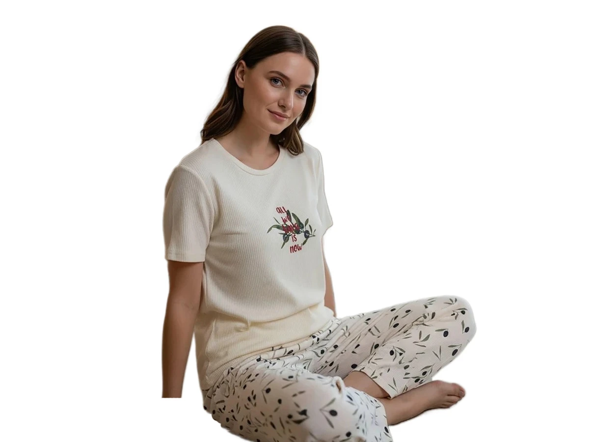 KAŞKORSE BAYAN PİJAMA TAKIM S/2XL