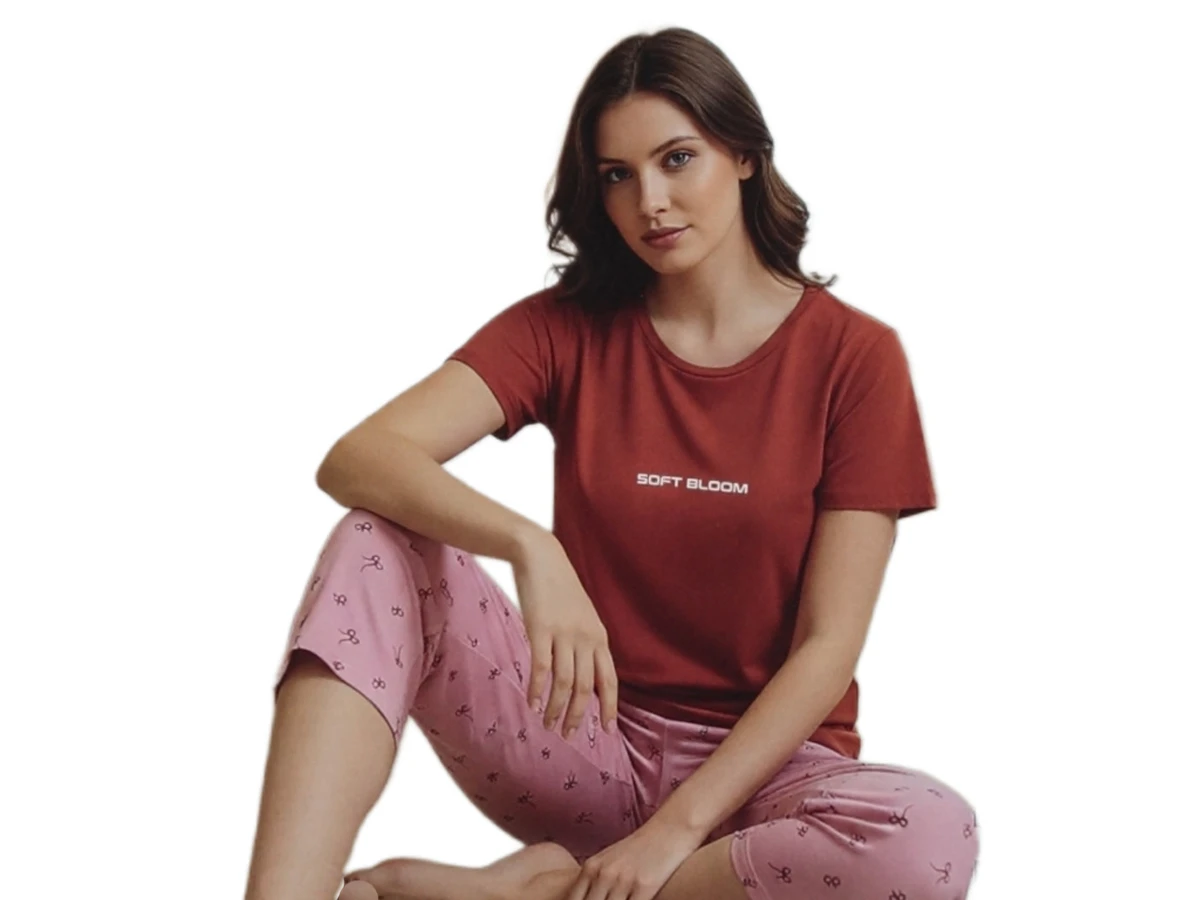 MİLAN KAPRİ BAYAN PİJAMA TAKIM S/2XL