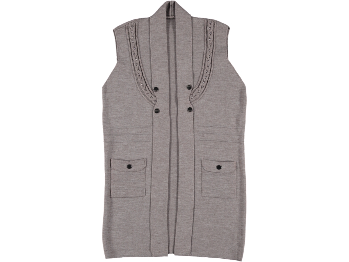 KADIN PİKE YELEK 90 CM L
