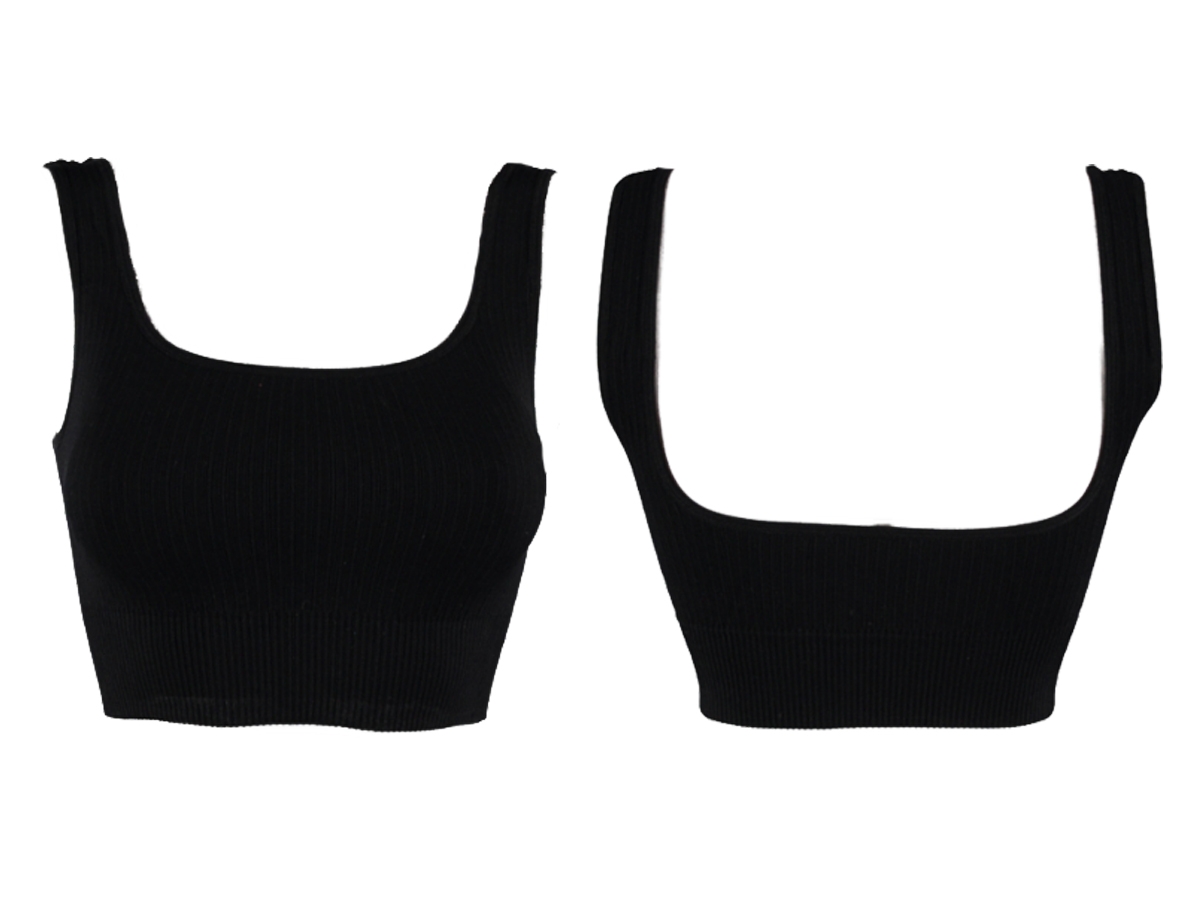 KALIN ASKILI PEDLİ FİTİLLİ CROP BAYAN BUSTİYER  S/M
