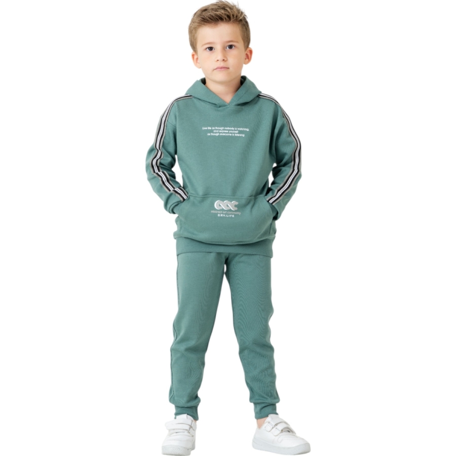 KAPŞONLU ŞERİTLİ TAKIM 3/6 YAŞ