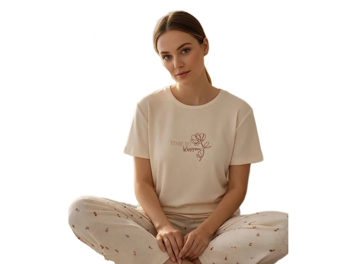 KAŞKORSE BAYAN PİJAMA TAKIM S/2XL